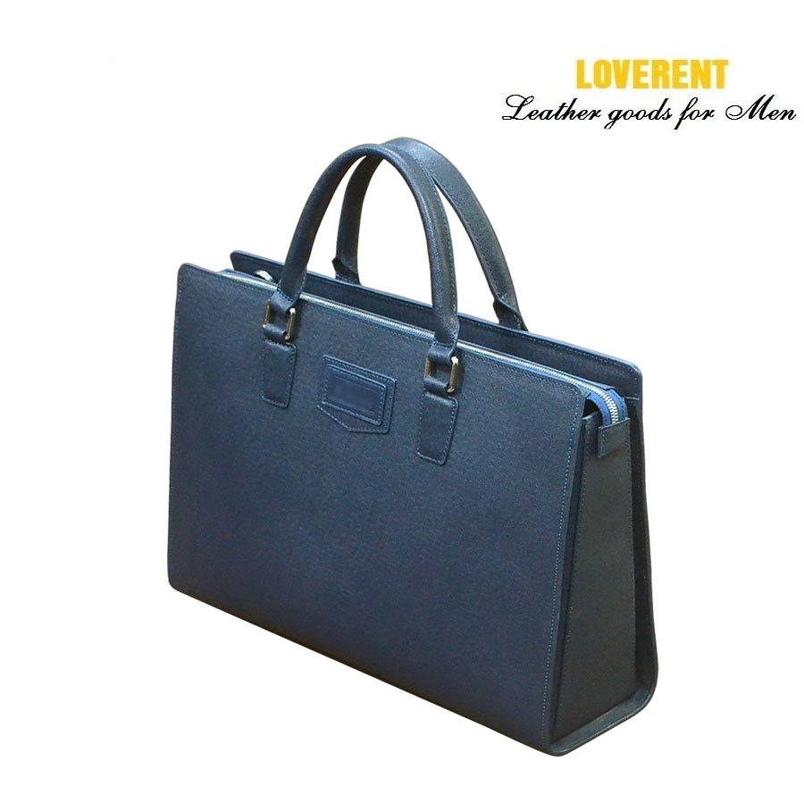 Cặp công sở Loverent, da bò mill hạt – Mã số LVR042