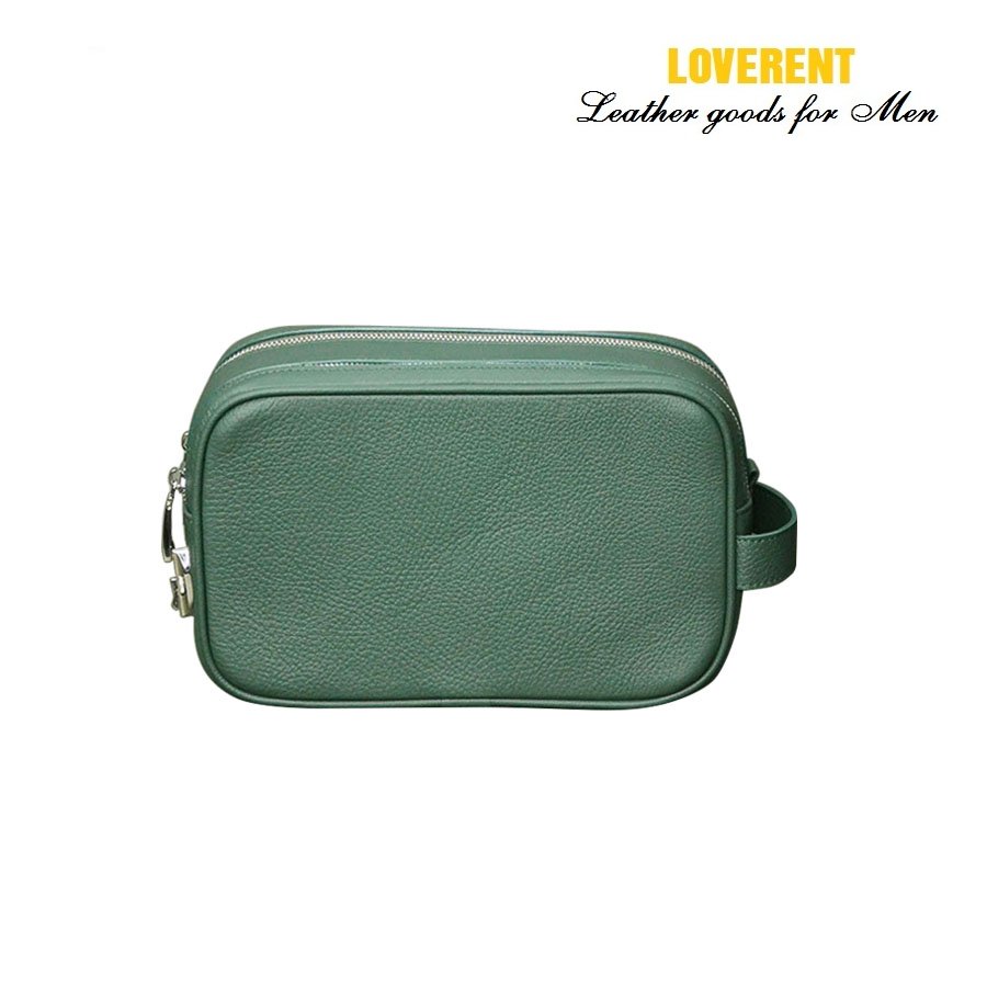 Clutch Came Ví cầm tay nam Loverent, da bò Mill mã số LVR032B