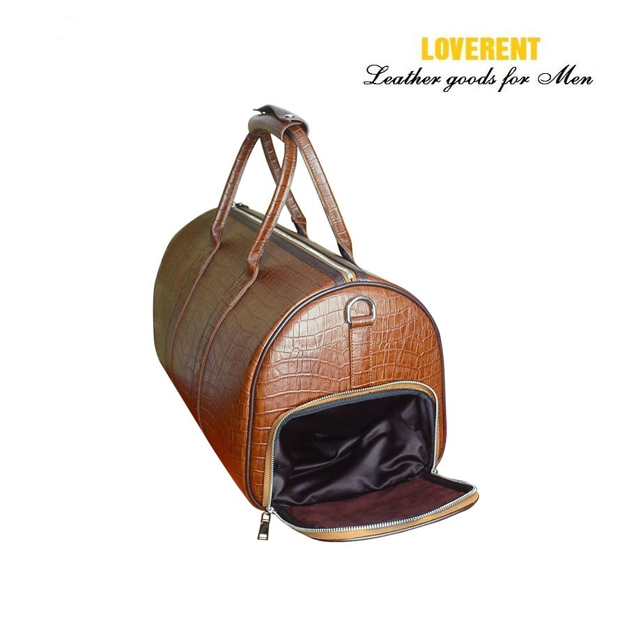 Duffle Van-ca sấu Nâu 2