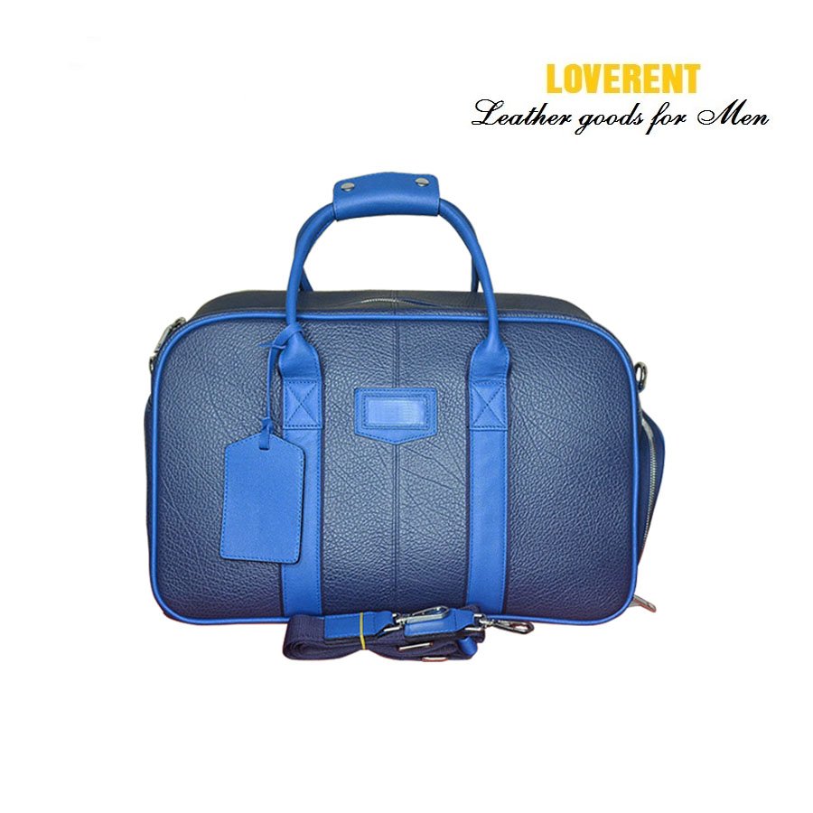 Túi Duffle phom chữ nhật Loverent, da bò mill, mã số LVR053A
