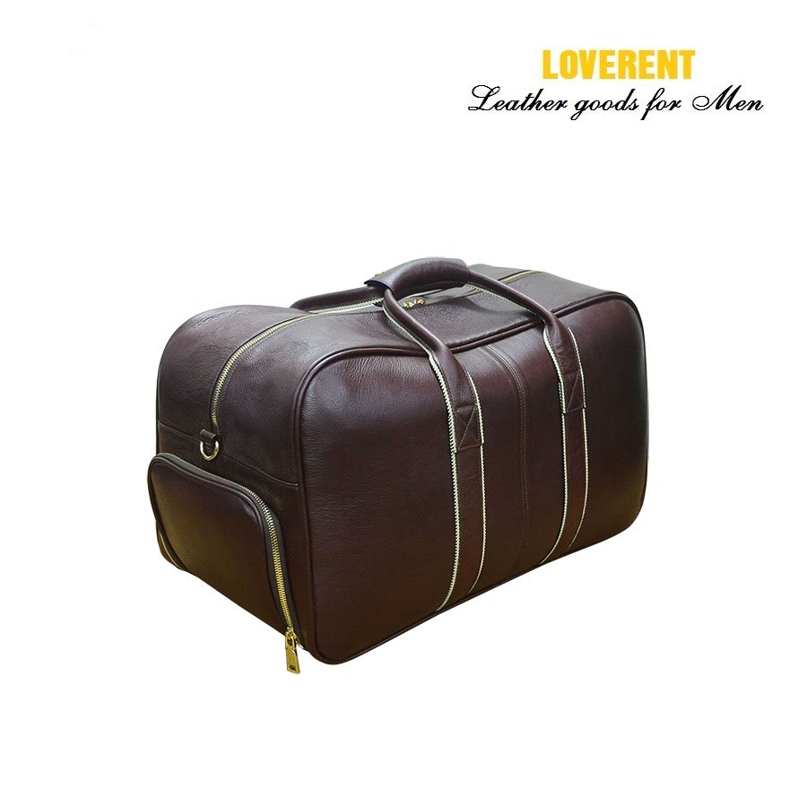 Duffle chữ nhật nâu đậm 2