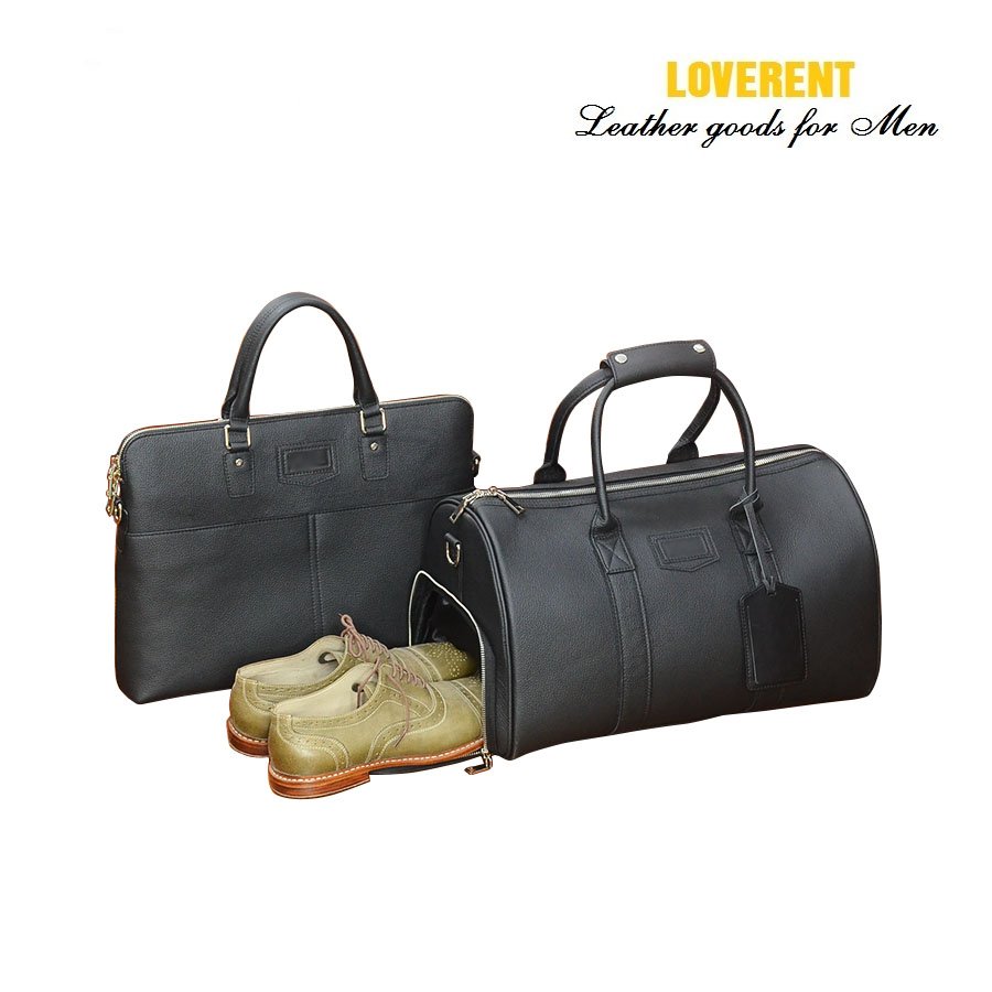 Duffle tay kéo đen 5