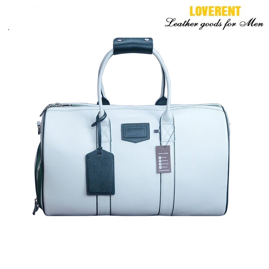 Túi Duffle xách tay Loverent, da bò mill, mã số LVR050A
