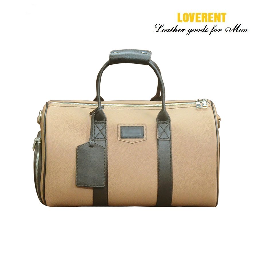 Túi Duffle xách tay Loverent, da bò mill, mã số LVR050I