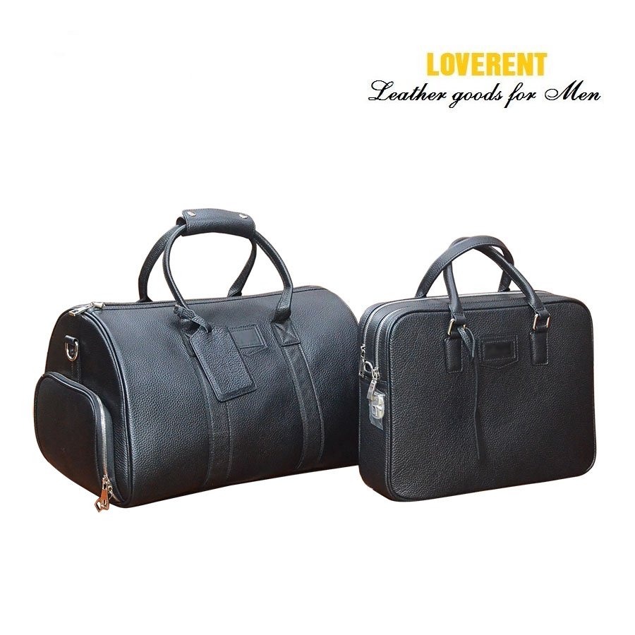 Duffle trống đen 6
