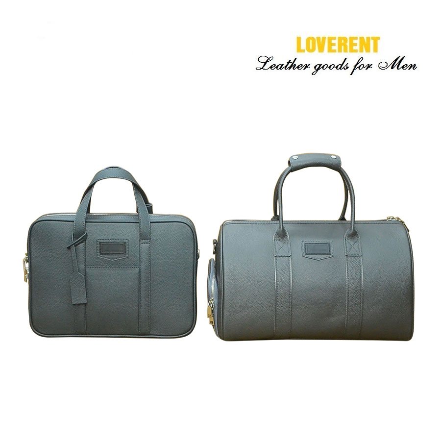 Duffle trống ghi xám 5
