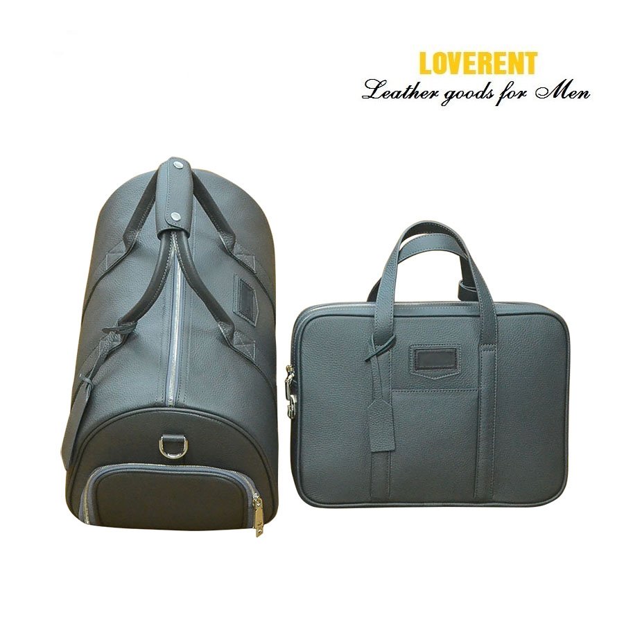 Duffle trống ghi xám 6