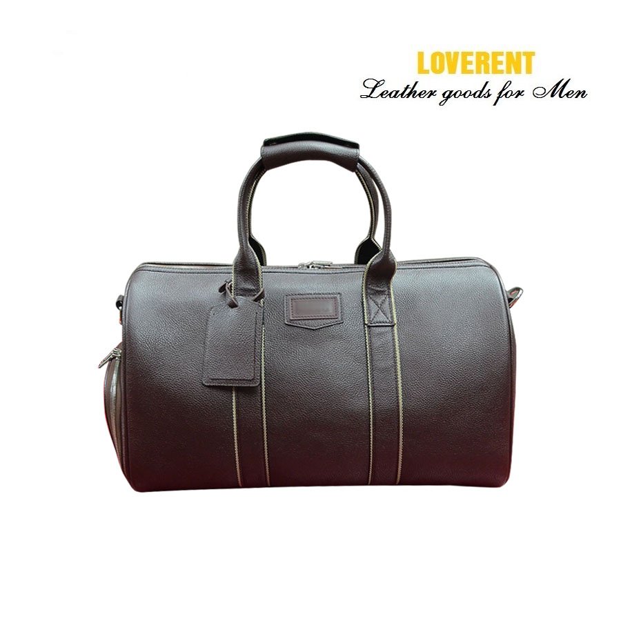 Túi Duffle xách tay Loverent, da bò mill, mã số LVR050H