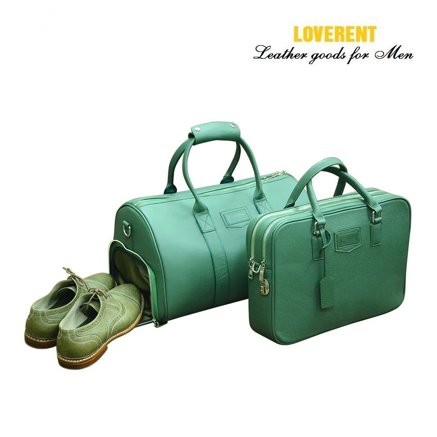 Duffle trống xanh lá 6