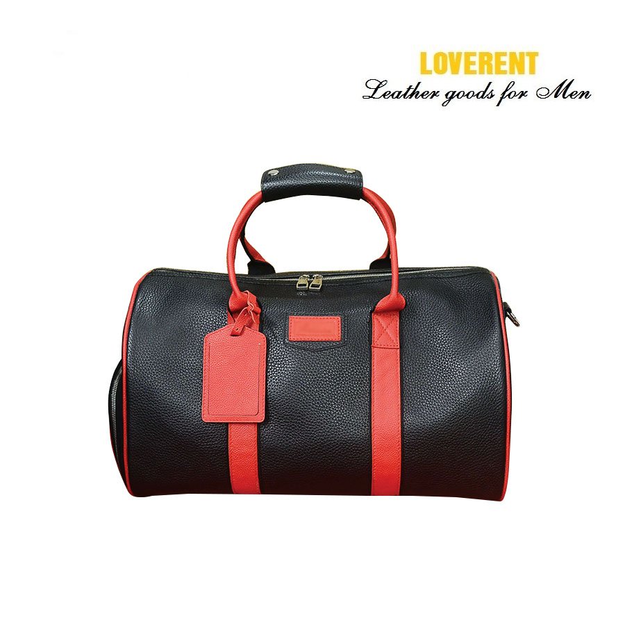 Túi Duffle xách tay Loverent, da bò mill, mã số LVR050D