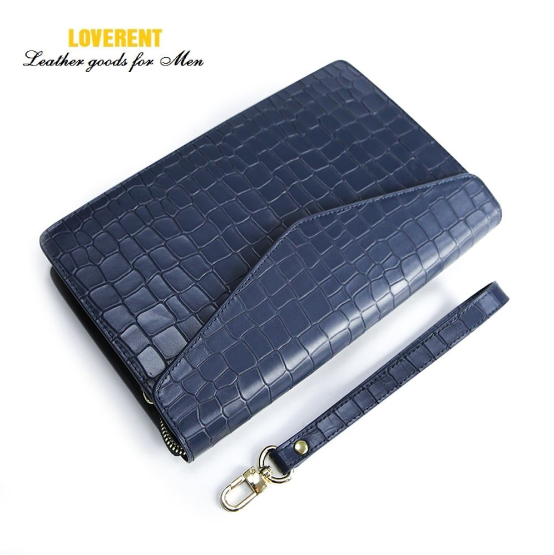 Clutch phom cứng VIP da vân cá 3