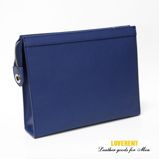 clutch vân saffiano hình Thang k Quai 2