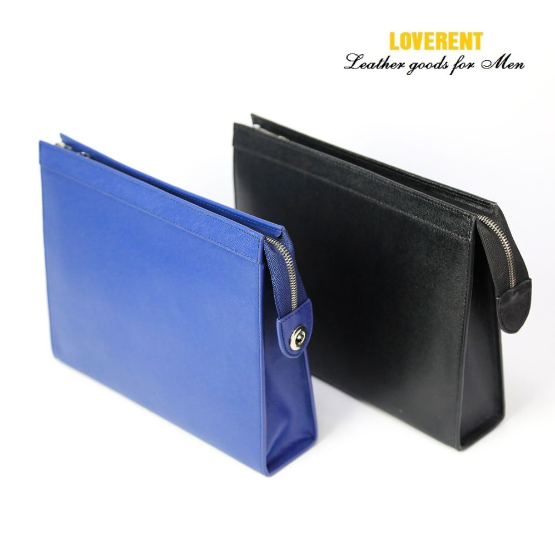 clutch vân saffiano hình Thang k Quai 3